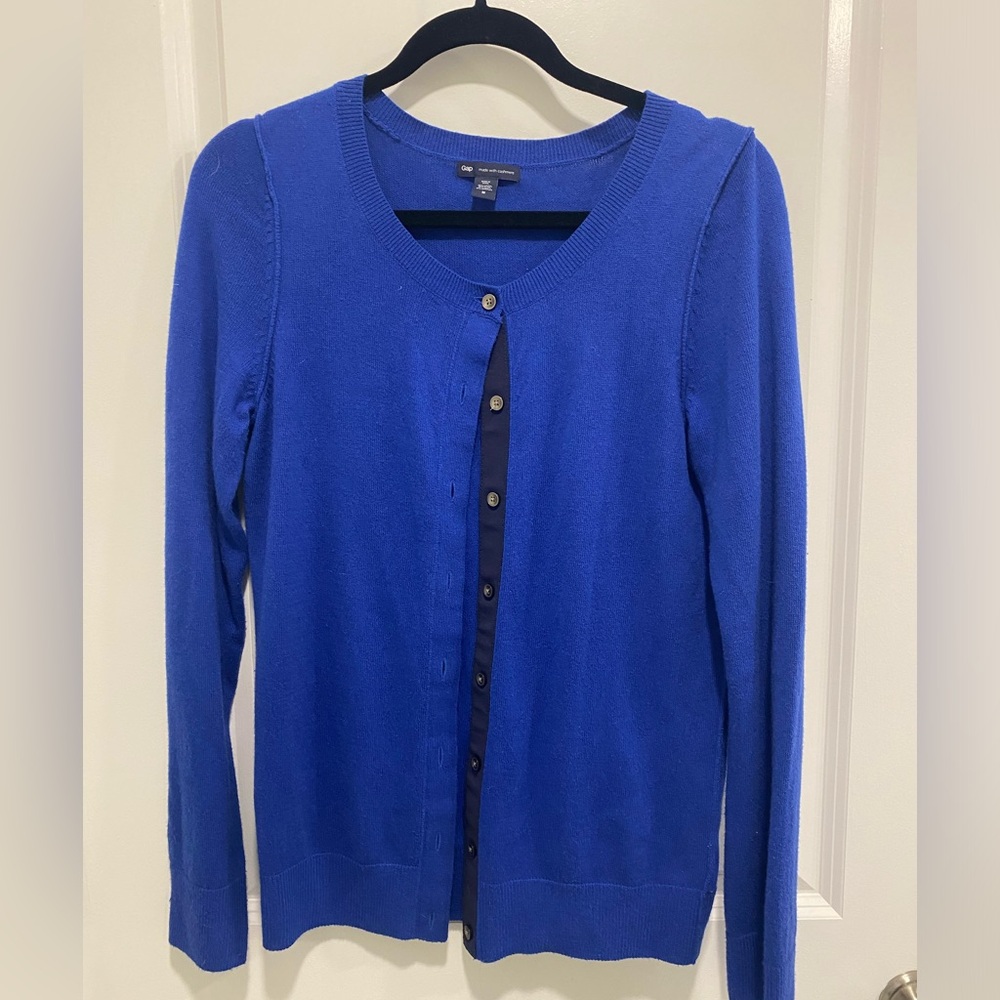 Gap cardigan in royal blue